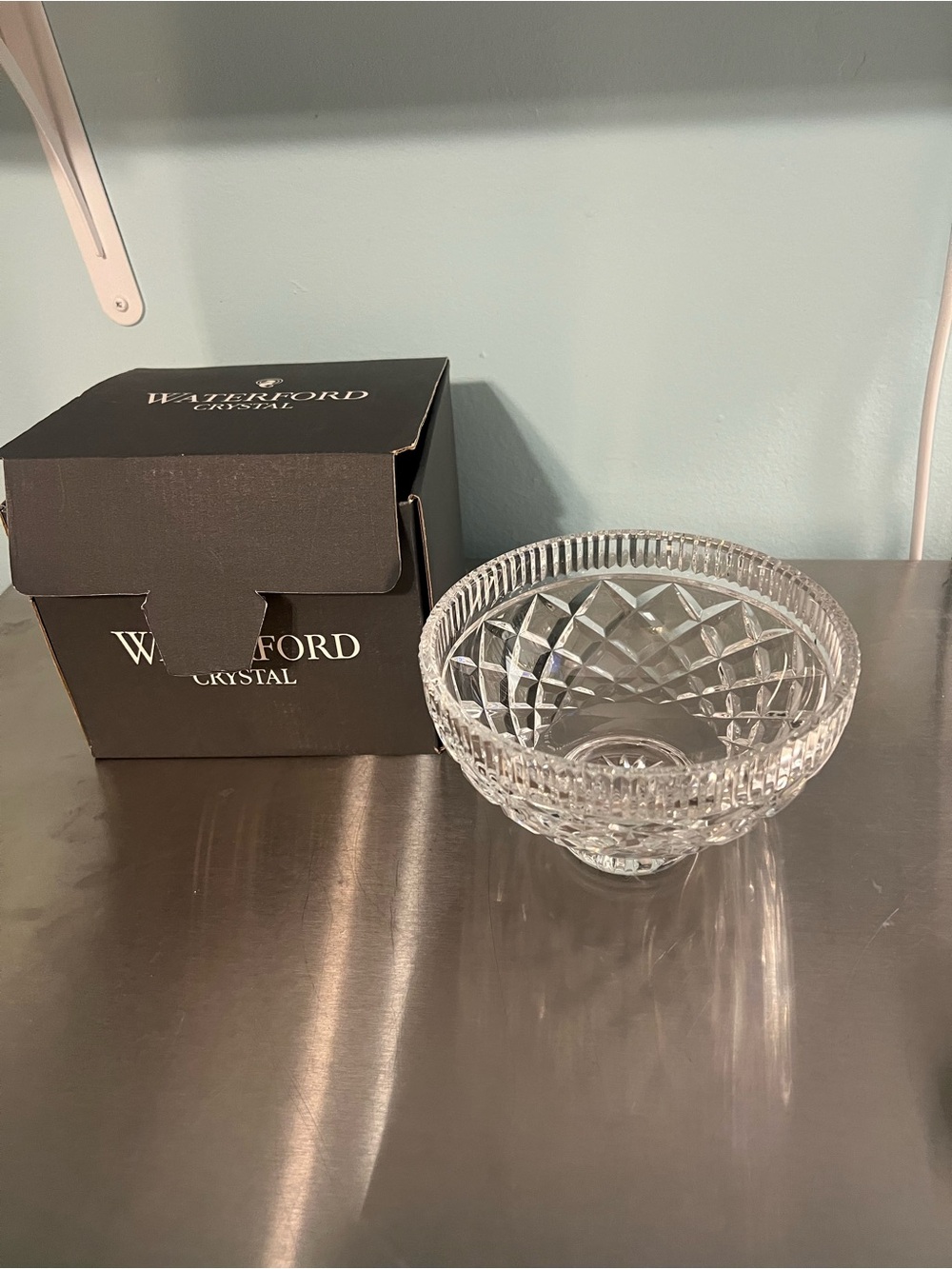 Waterford Clear Crystal Cut Glass Bowl